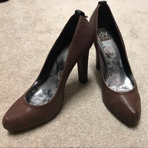 Dolce Vita Size 10 Brown Heels